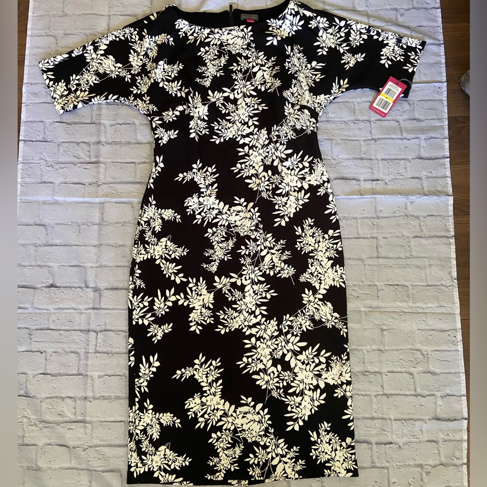 New VINCE CAMUTO Sheath Dress Sz M NWT